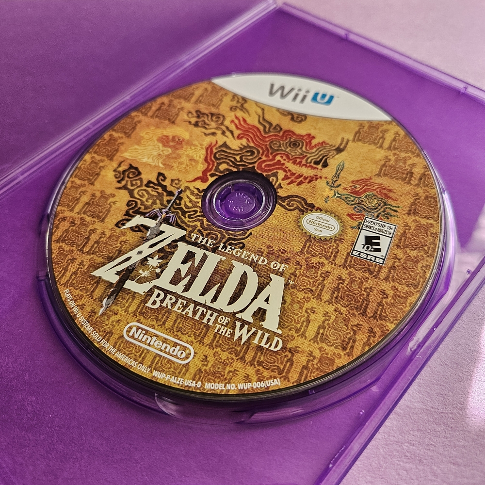 The Legend of Zelda: Breath of the Wild (Wii U -- Disc Only)